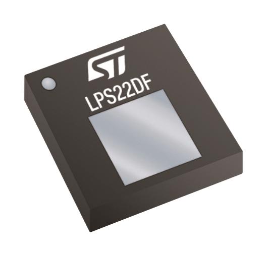 Stmicroelectronics Lps22Dftr Pressure Sensor, Absolute, 18.275 Psi