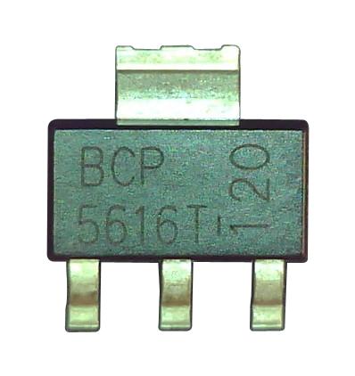 Diodes Inc. Bcp5616Tta Bipolar Transistor, 80V, 1A, 2.5W