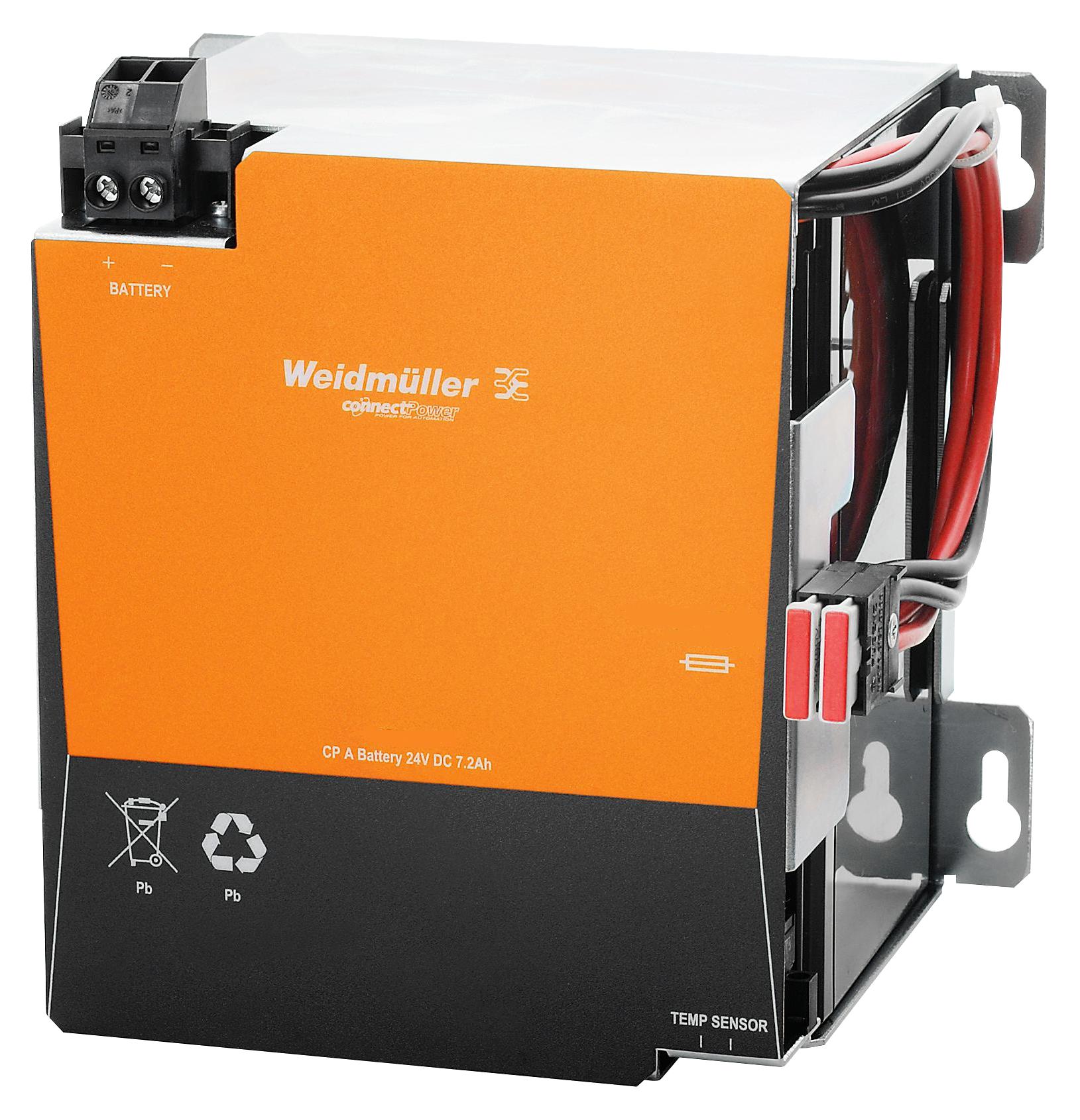 Weidmuller 2789910000 Battery Module, Ups, 7Ah, 50A