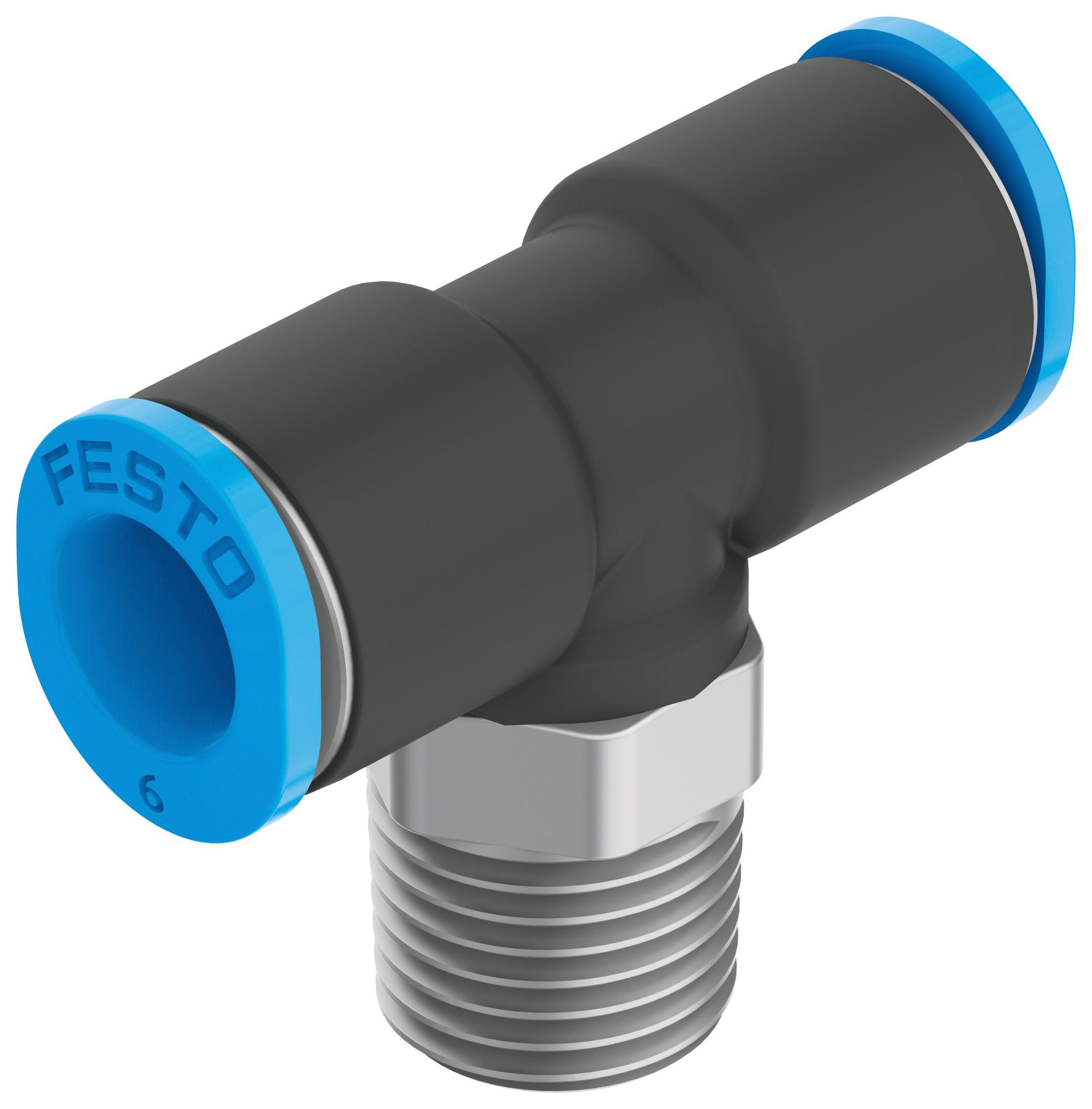 Festo 153357 Qsmt-1/8-6 Push-In T-Fitting