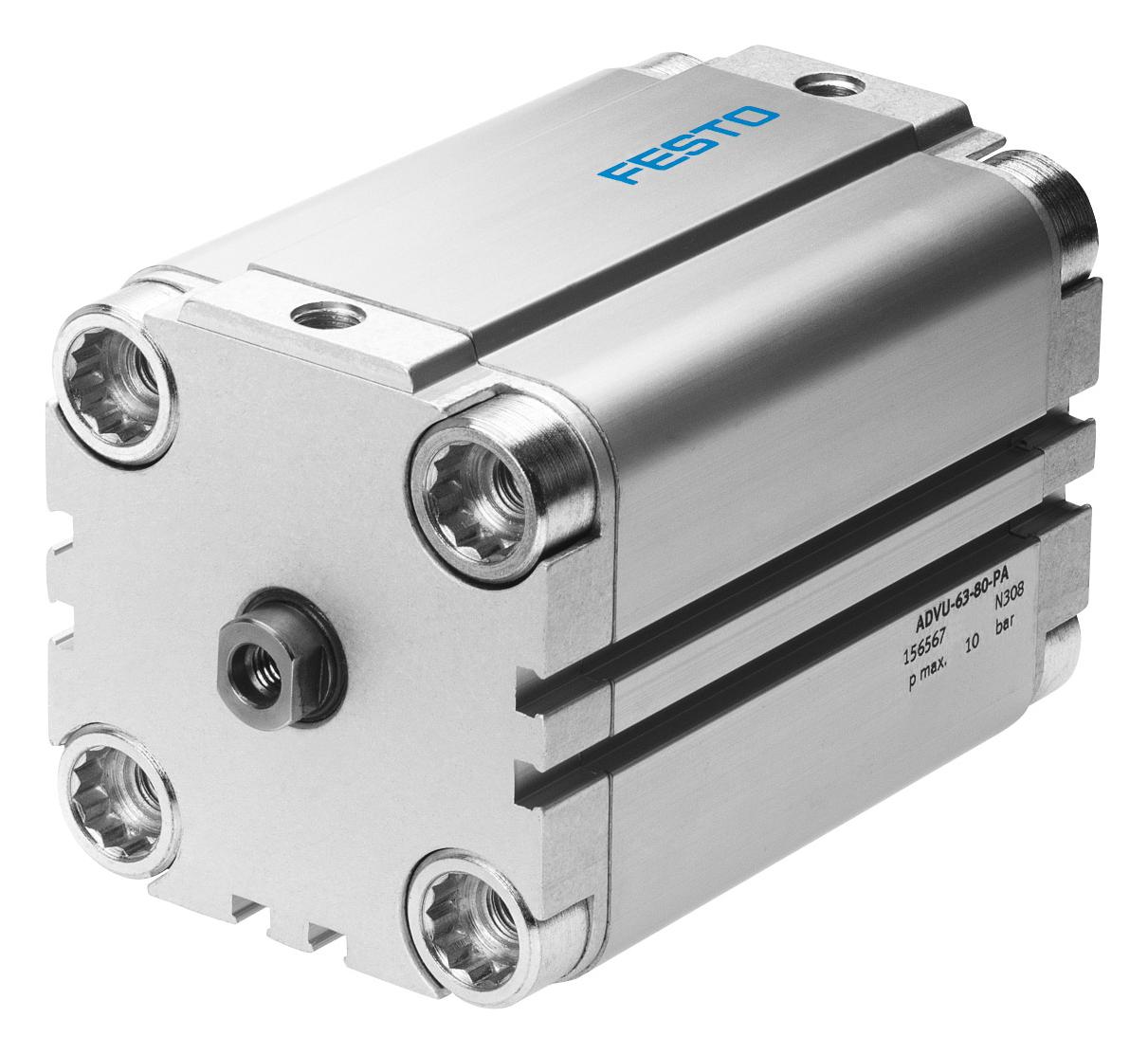 Festo 156573 Advu-80-40-P-A Compact Cylinder