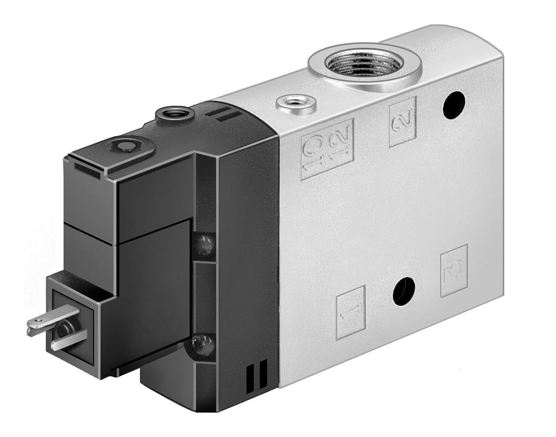 Festo 163808 Cpe24-M2H-3Ol-3/8 Solenoid Valve