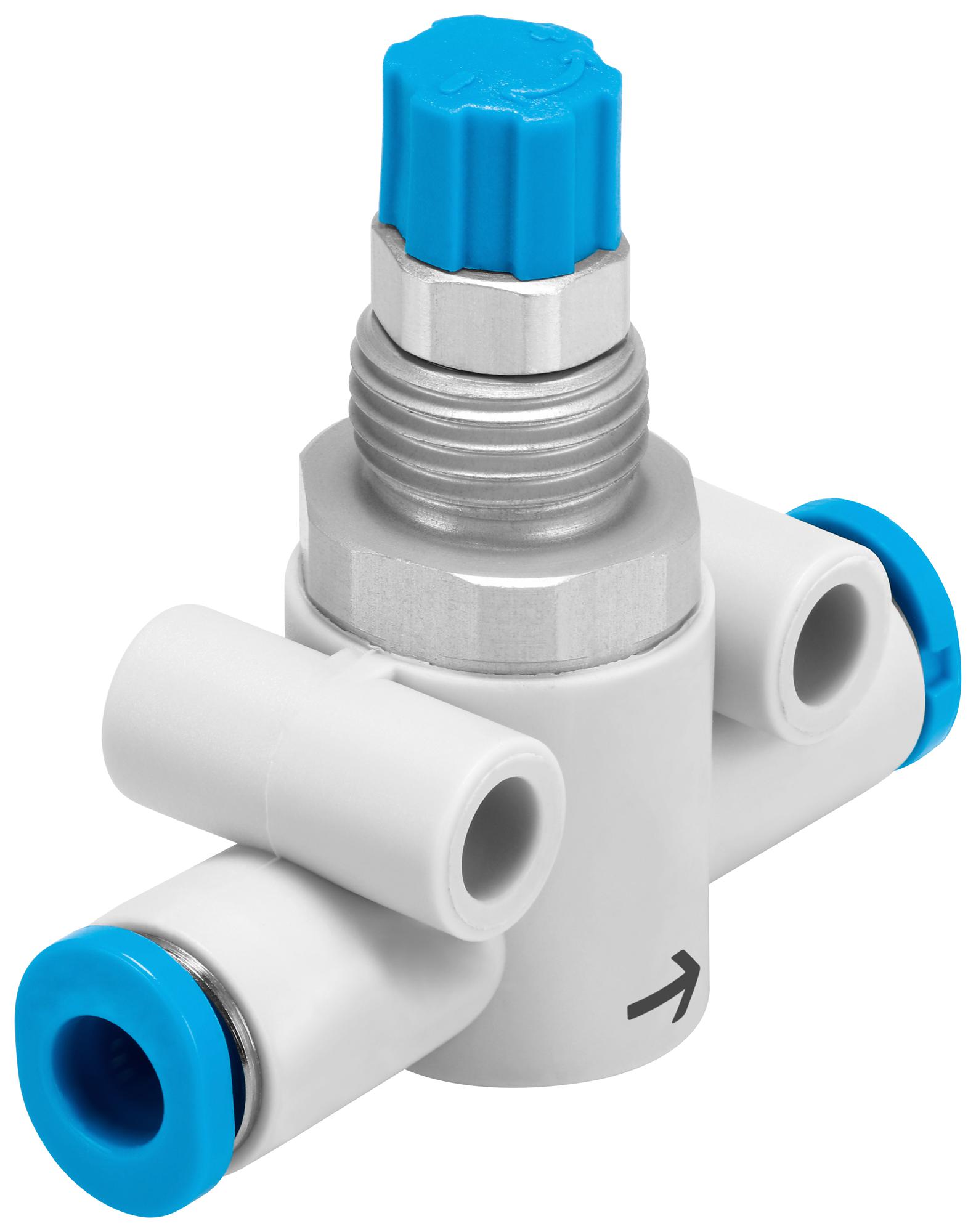 Festo 193965 Gr-Qs-3 One-Way Flow Control Valve