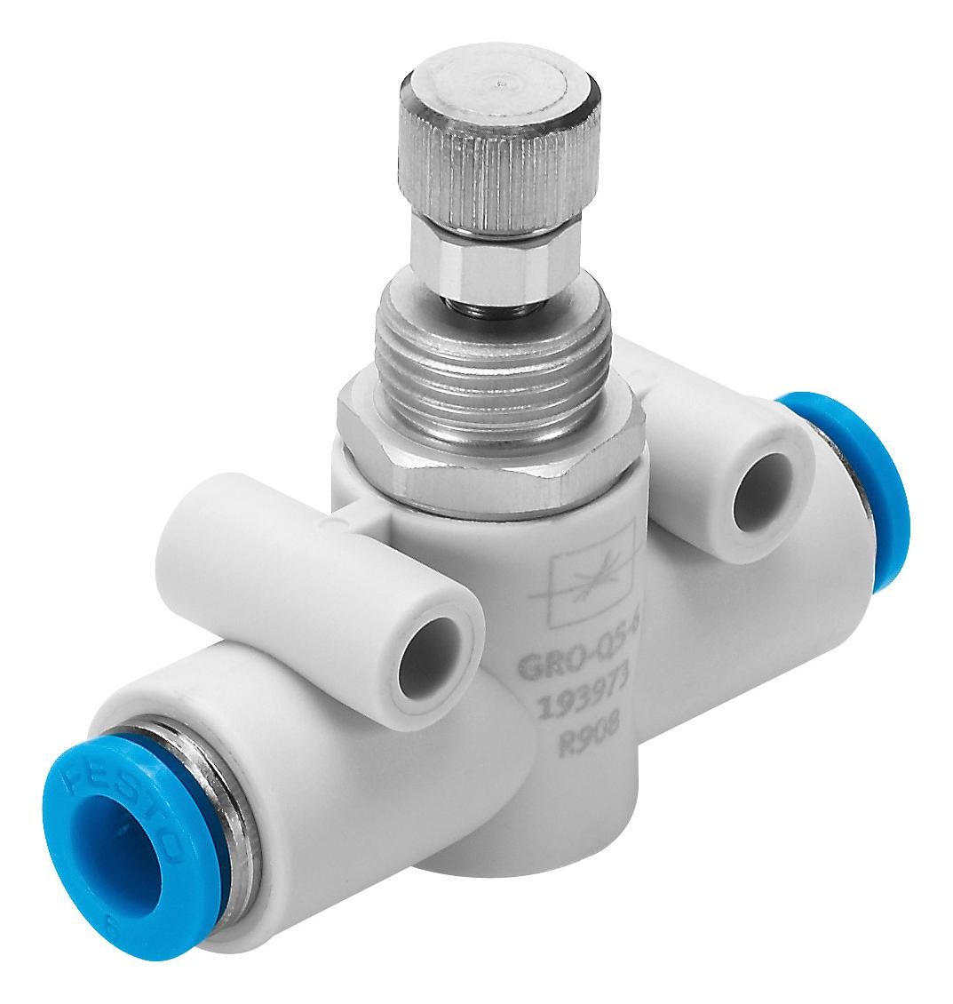 Festo 193972 Gro-Qs-4 Flow Control Valve