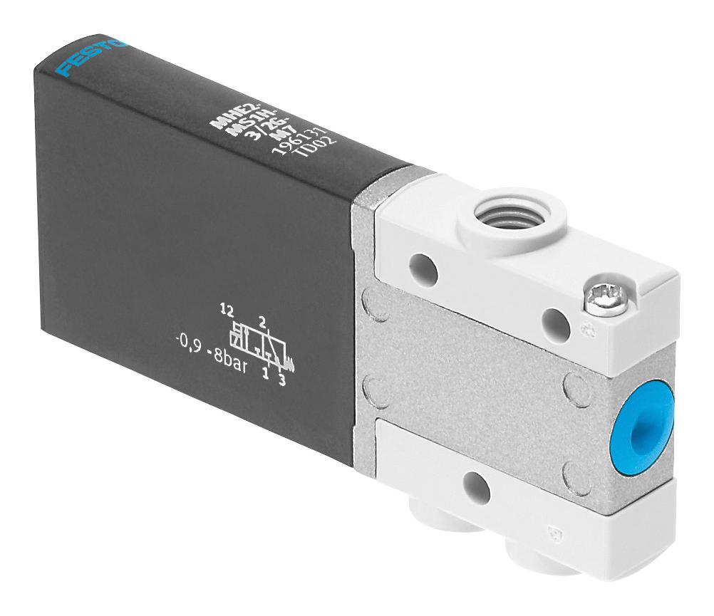 Festo 196130 Mhe2-M1H-3/2G-M7 Solenoid Valve