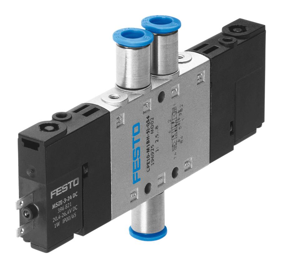 Festo 196877 Cpe10-M1Bh-5J-Qs-6 Solenoid Valve