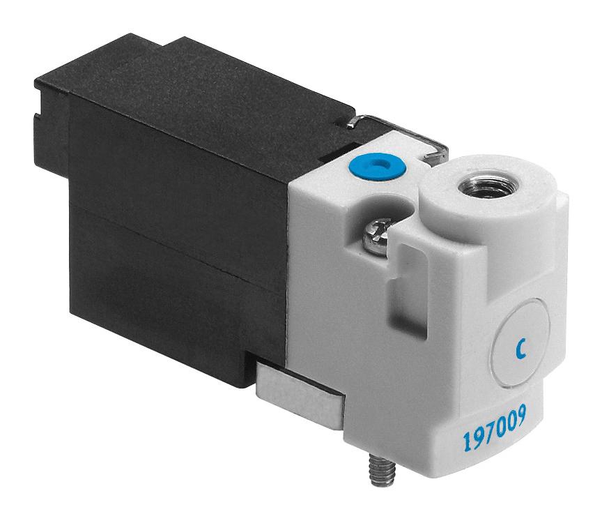 Festo 197011 Air Solenoid Valve, M3, 8Bar