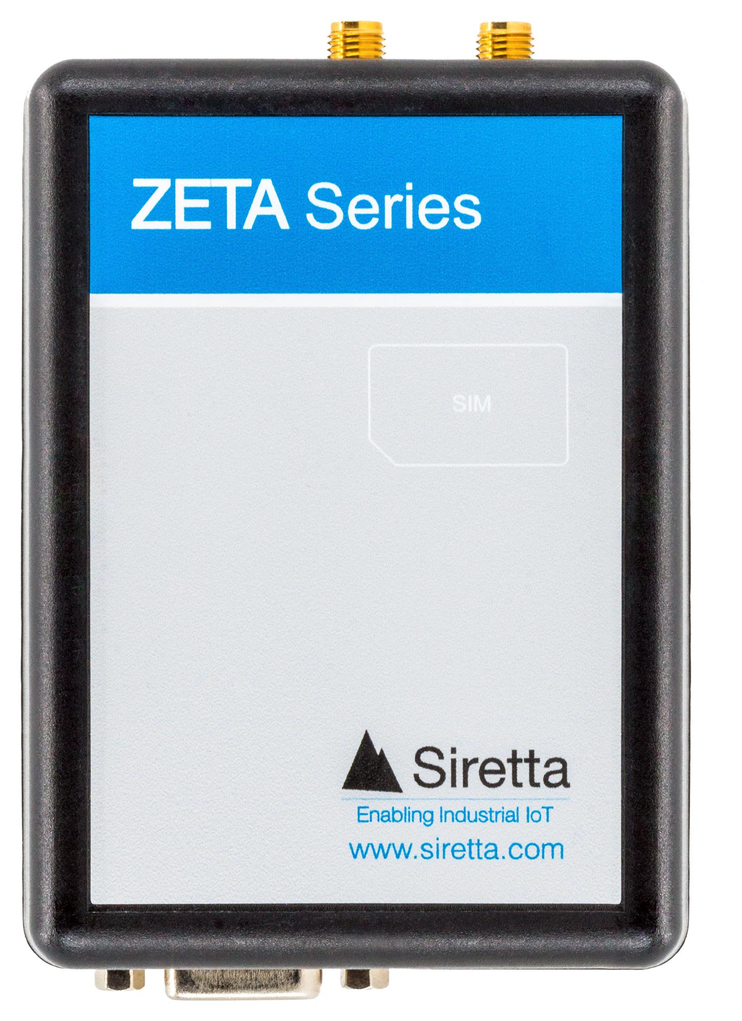 Siretta Zeta-Gep-Lte4 (Eu) Industrial Modem, 4G / Lte, 2.6Ghz, 1Ch