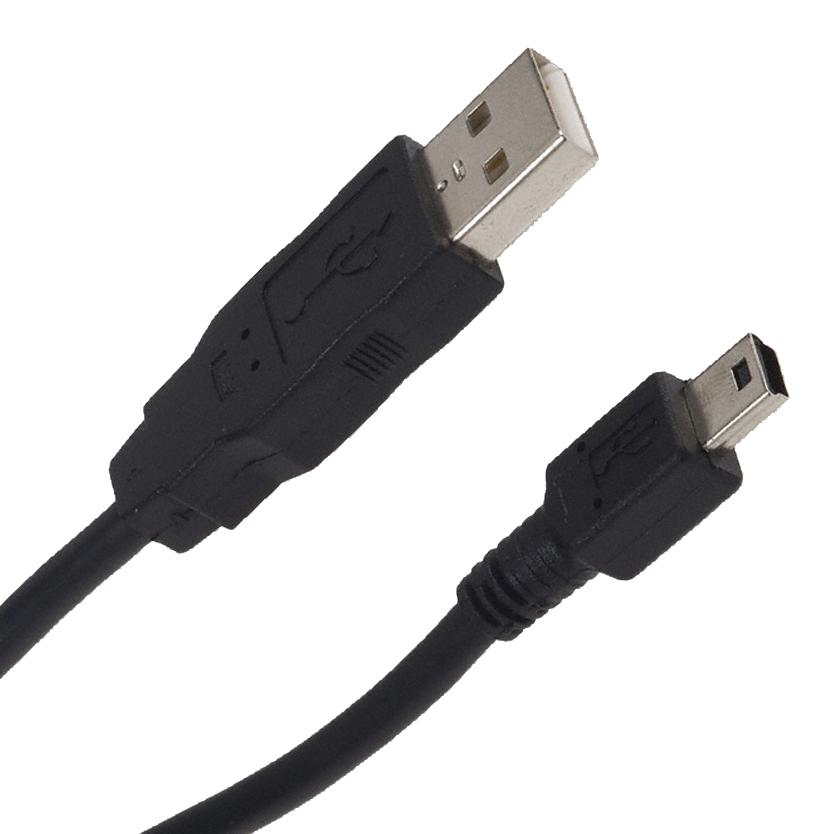 Molex 88732-8702 Usb Cable, 2.0, A Plug-Mini B Plug, 1.5M