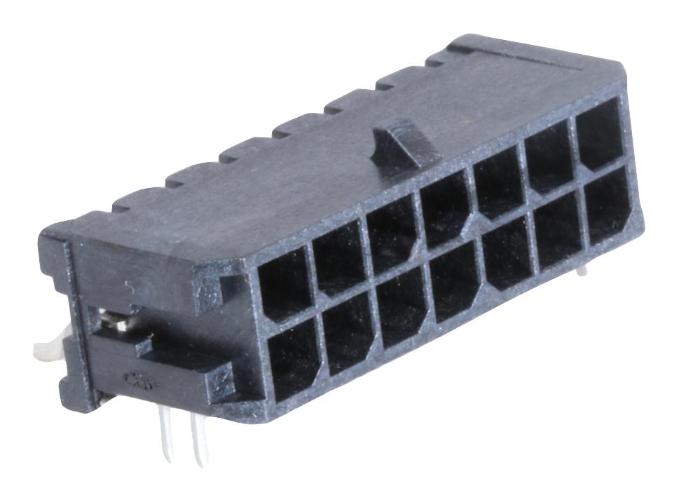 Molex 43045-1406 Conn, R/a Header, 14Pos, 2Row, 3Mm