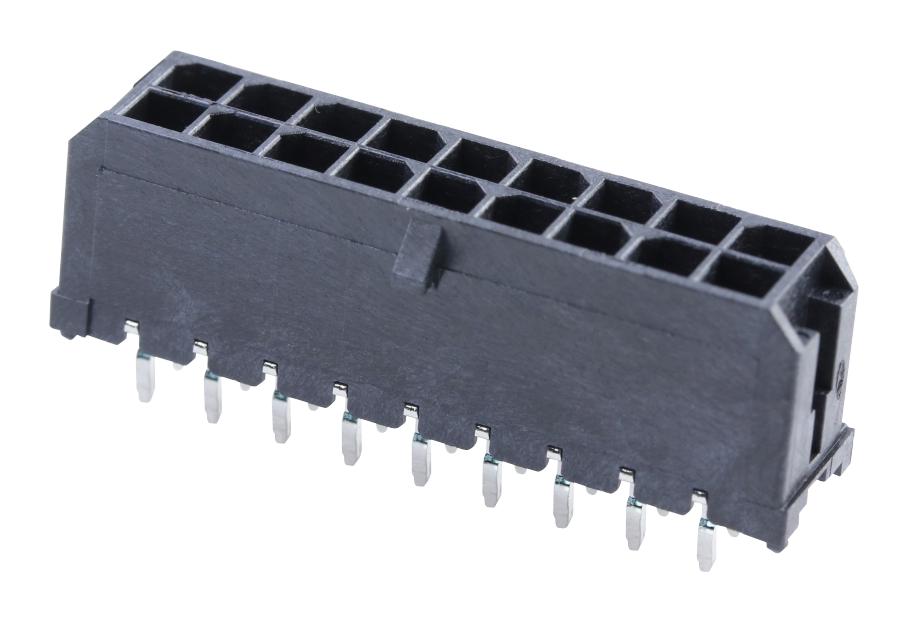 Molex 43045-1814 Conn, Header, 18Pos, 2Row, 3Mm