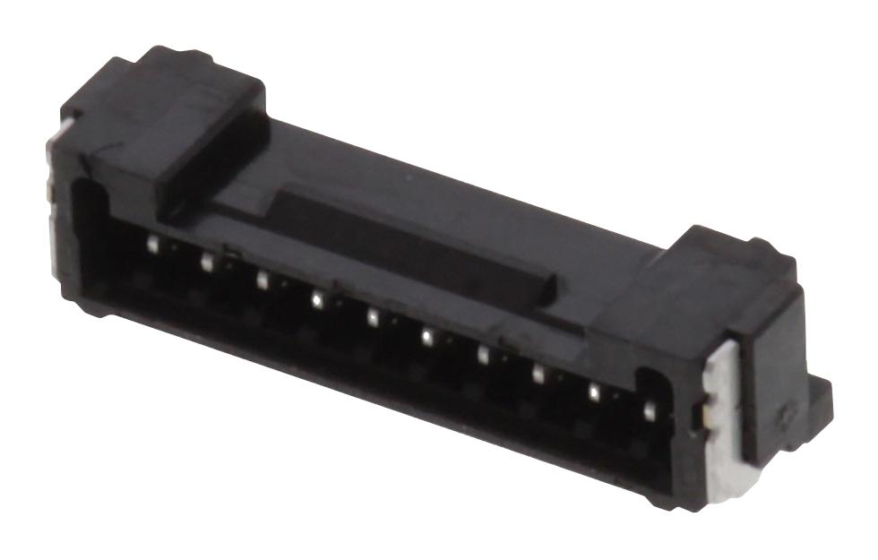 Molex 505567-1071 Conn, R/a Hdr, 10Pos, 1Row, 1.25Mm, Smt