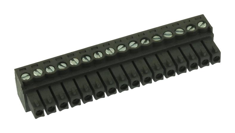 Molex 39500-0016 Terminal Block, Pluggable, 16Way, 16Awg