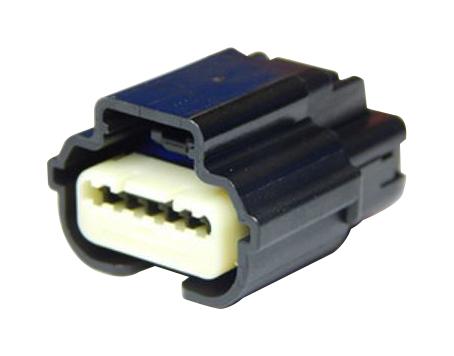 Molex 31402-6100 Connector Housing, Rcpt, 6Pos, Black