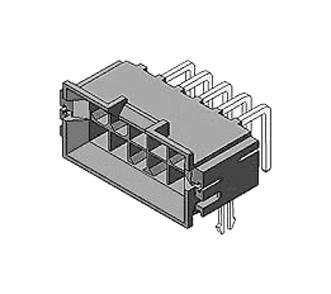 Molex 43810-0002 Connector, Plug, 6Pos, 2Row, 4.2Mm