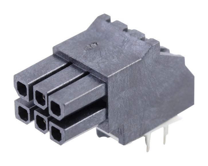 Molex 44764-0602 Connector, Rcpt, 6Pos, 2Row, 3Mm