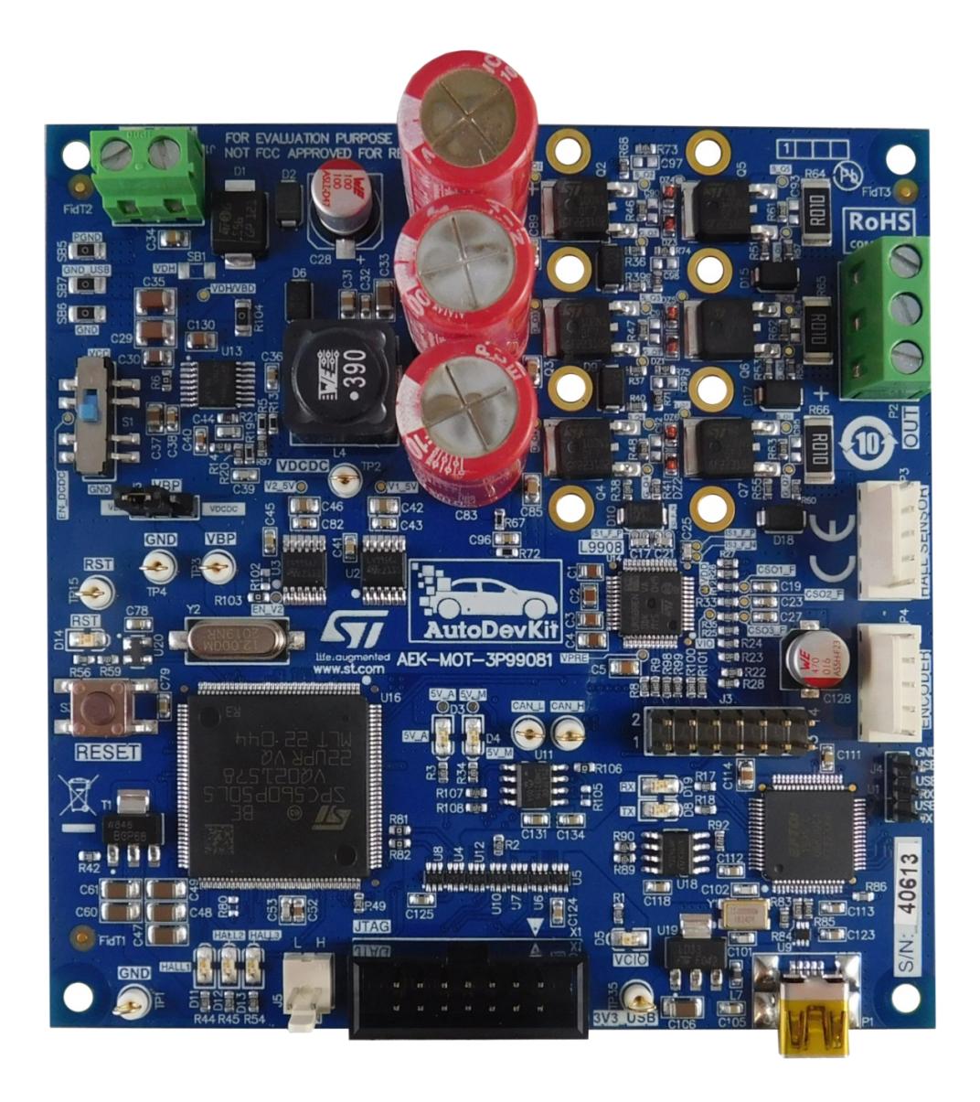 Stmicroelectronics Aek-Mot-3P99081 Evaluation Board, 3-Phase Bldc Motor