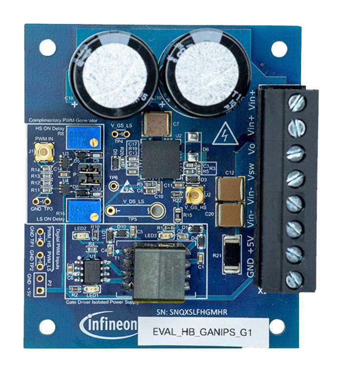 Infineon Evalhbganipsg1Tobo2 Eval Board, Half-Bridge Driver