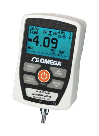 Omega Dfg35-50-U Digital Force Gauge, 50Lbf, 3 Year, Uk