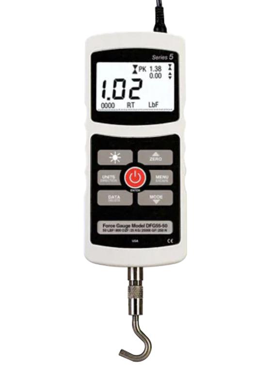 Omega Dfg55-2 Digital Force Gauge, 2Lbf, 3 Year, Us