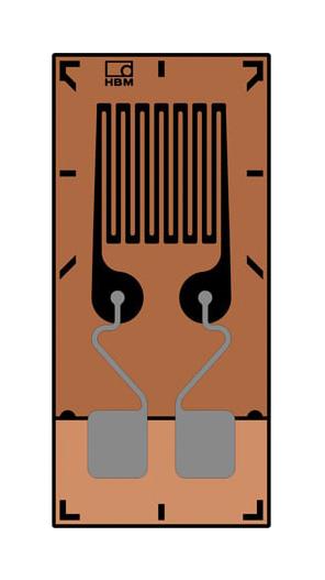 Omega 1-Lm11-3/350Ge Strain Gauge, 6Mm, 350 Ohm, 10000Um