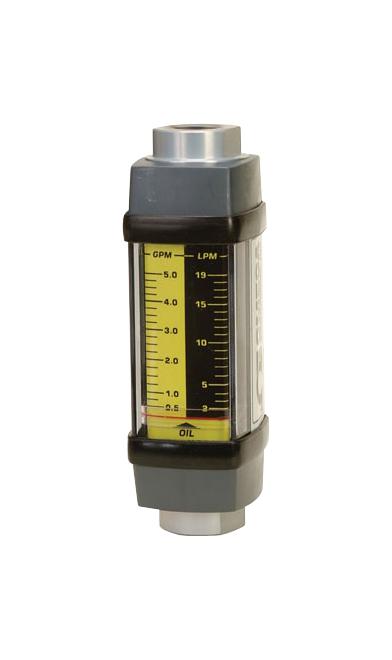 Omega Fl-6315Abr Flow Meter, Water, 1.5 To 15Gpm, 2%