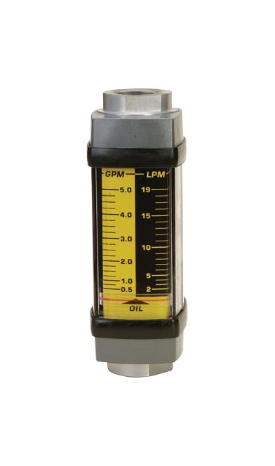 Omega Fl-7110A Flowmeter, 38Lpm, 3500Psi, 3/4 Fnpt