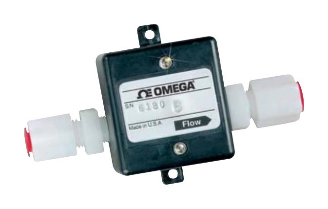 Omega Flr1204 Flowmeter, 100Lpm, 40Psi, 1/2