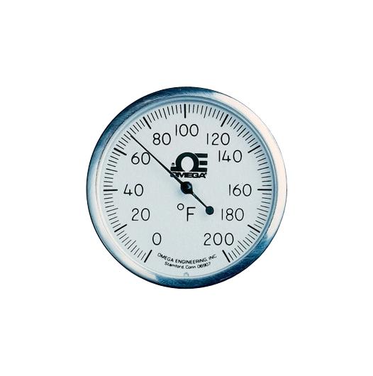 Omega A24Pf-0-100C-24 Thermometer, Compost, 0-100 Deg C