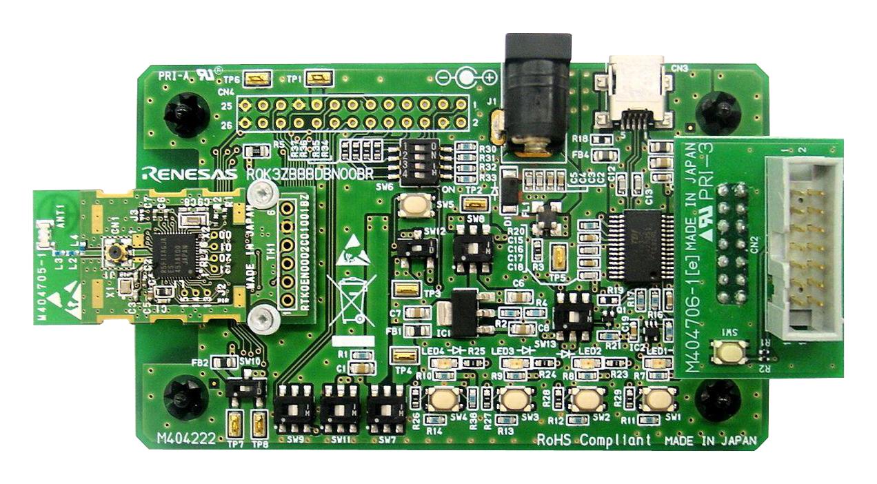 Renesas Rtk0En0001D01001Bz Eval Board, 1.8 To 3.6 V, 0 To 60 Deg C