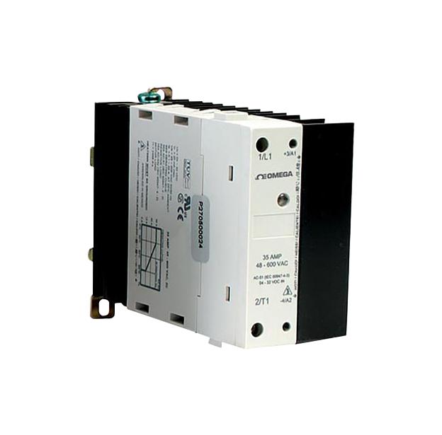 Omega Ssrdin280Dc10 Solid State Relay, 10A, 280Vac, Din Rail