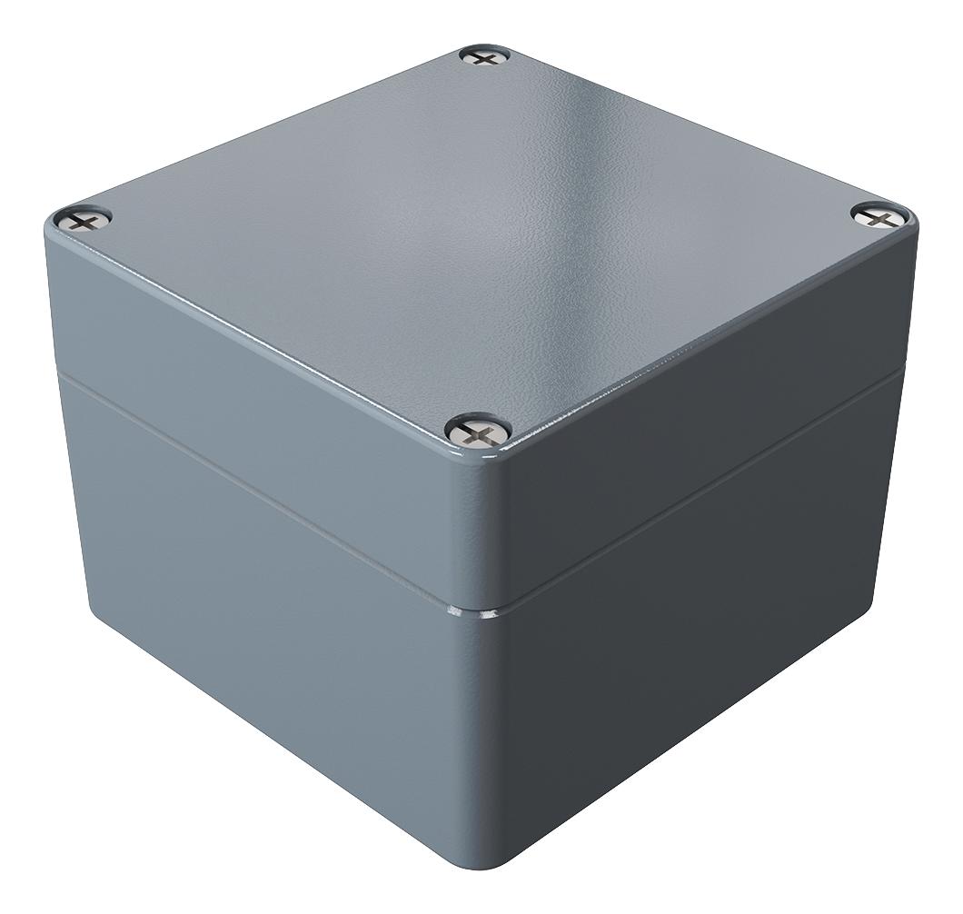 Rose 01.12 12 09 Enclosure, Industrial, Grey, Aluminium