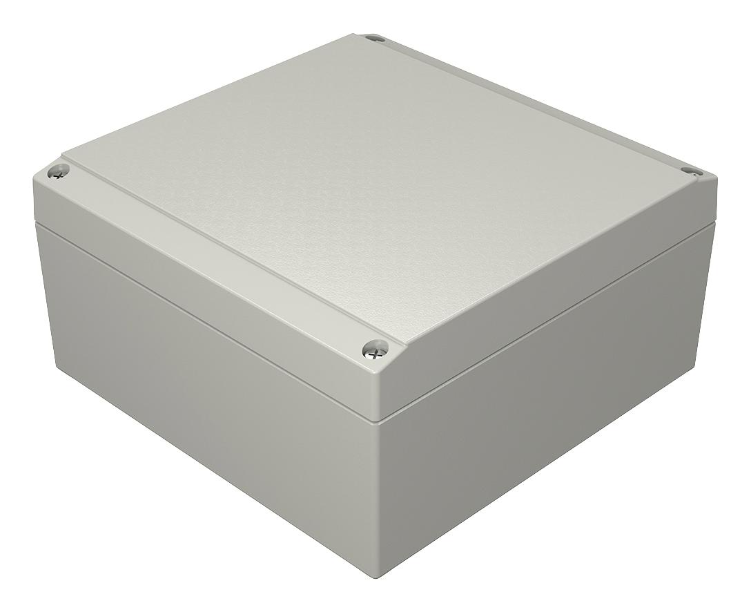 Rose 04.16 16 08 Enclosure, Industrial, Grey, Aluminium