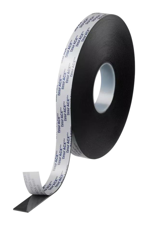 Tesa 07078-00009-22 Tape, Black, 12Mm X 18M