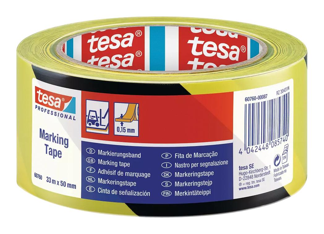 Tesa 60760-00087-15 Tape, Floor Marking, 50Mm X 33M