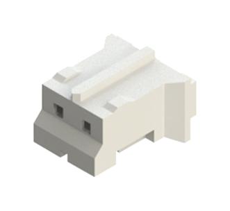 Edac 140-502-210-011 Connector Housing, Rcpt, 2Pos, 2Mm