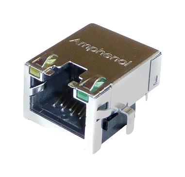 Amphenol Communications Solutions Rje721886441 Rj45 Conn, R/a Jack, 8P8C, 1Port, Th