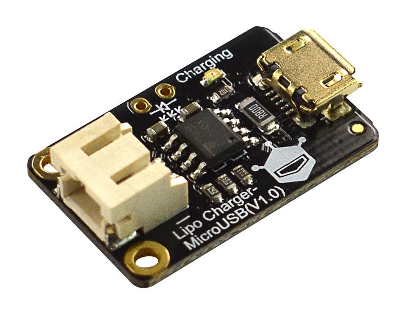 Dfrobot Dfr0667 Lipo Charger Microusb Board, Arduino Brd