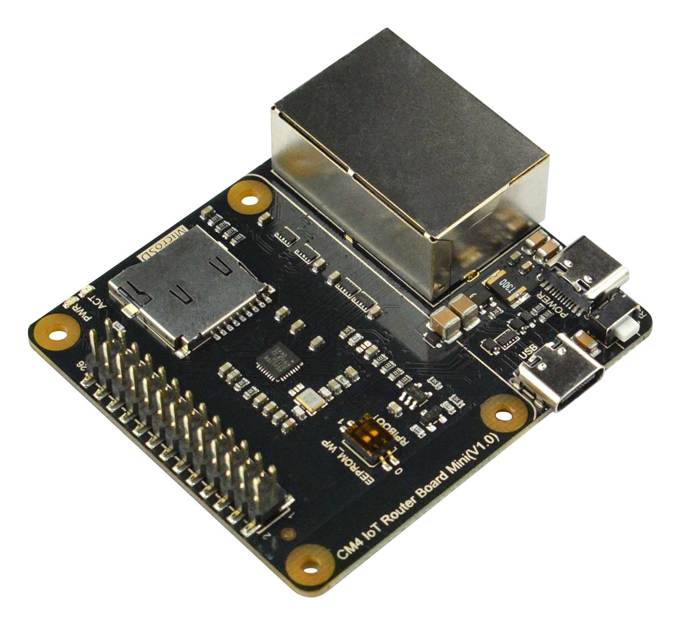 Dfrobot Dfr0767 Iot Router Broad Mini, Compute Module 4