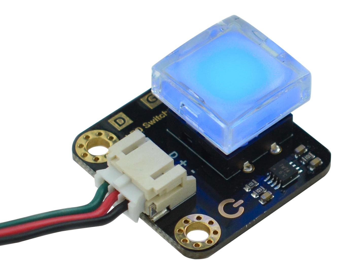 Dfrobot Dfr0789-B Led Switch, Blue, Arduino Board