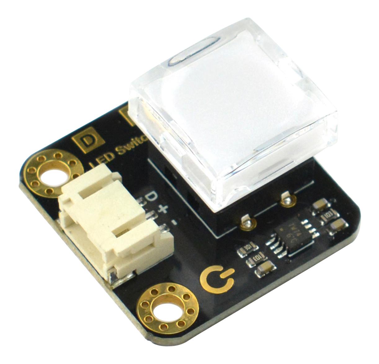 Dfrobot Dfr0789-W Led Switch, White, Arduino Board