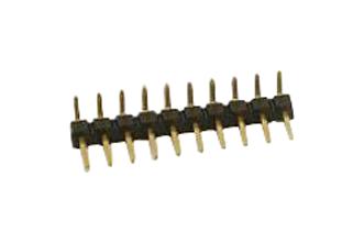 Amphenol Communications Solutions 10129379-920001Blf Conn, R/a Header, 20Pos, 1Row, 2.54Mm/th