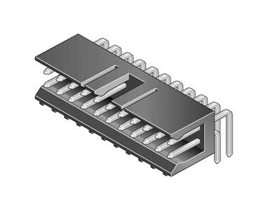 Amphenol Communications Solutions 78207-110Hlf Conn, Header, 10Pos, 2Row, 2.54Mm, Th