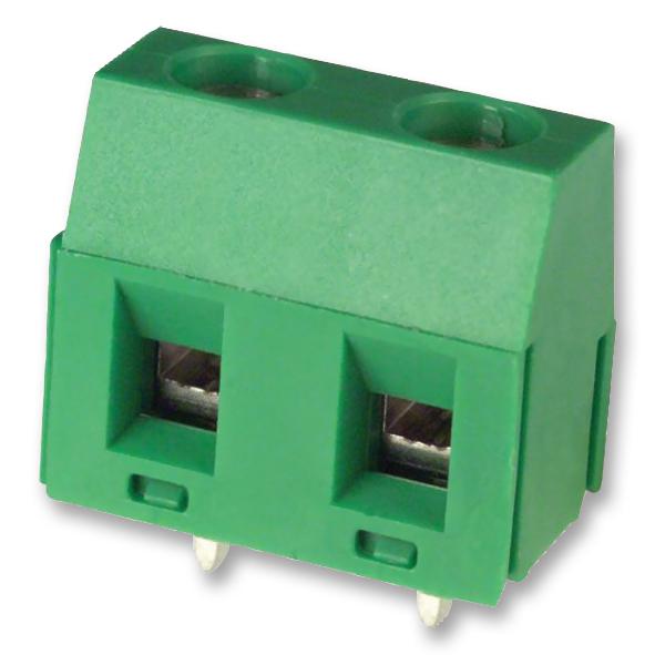 Camdenboss Ctb0110/2 Terminal Block, Wire To Brd, 2Pos, 12Awg