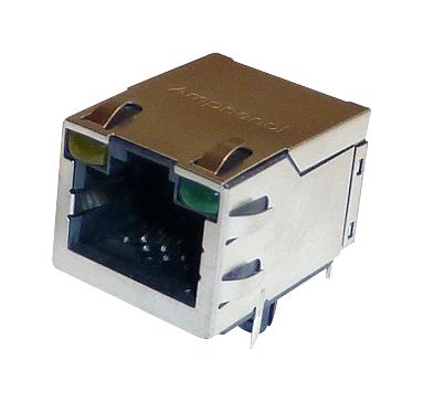 Amphenol Communications Solutions Rje59-188-5411 Rj45 Conn, R/a Jack, 8P8C, 1Port, Th