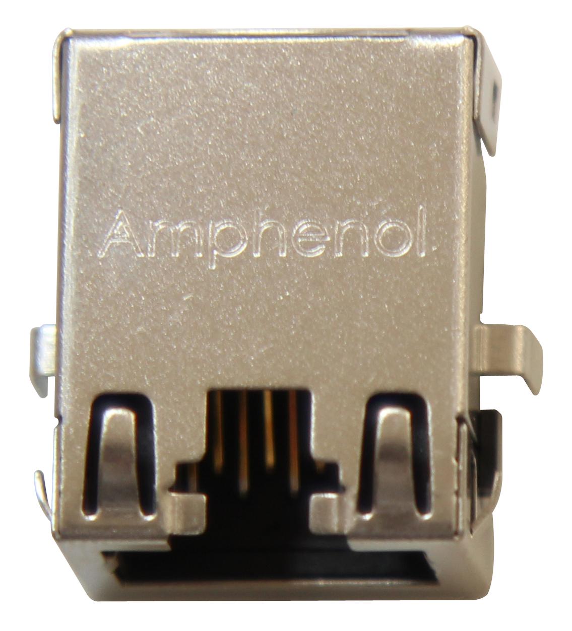 Amphenol Communications Solutions Rje71-188-1401 Rj45 Conn, R/a Jack, 8P8C, 1Port, Th