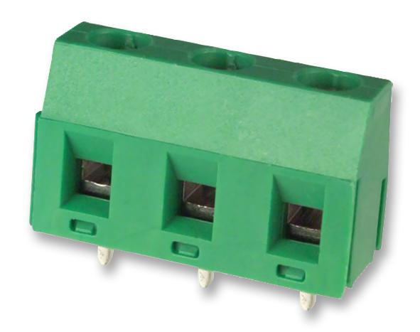 Camdenboss Ctb0110/3 Terminal Block, Wire To Brd, 3Pos, 12Awg