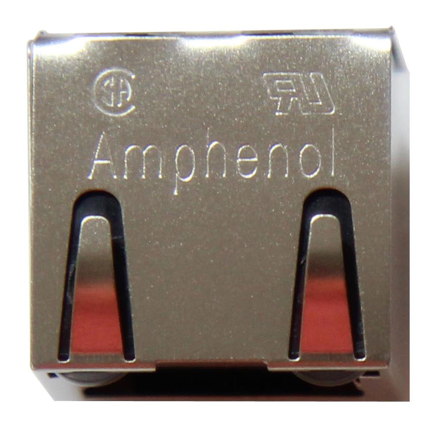 Amphenol Communications Solutions Rjhse-538A Rj45 Conn, R/a Jack, 8P8C, 1Port, Th