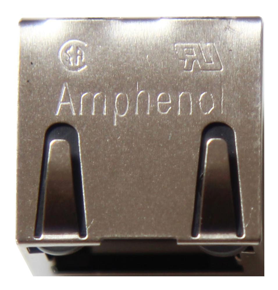 Amphenol Communications Solutions Rjhse-538B Rj45 Conn, R/a Jack, 8P8C, 1Port, Th