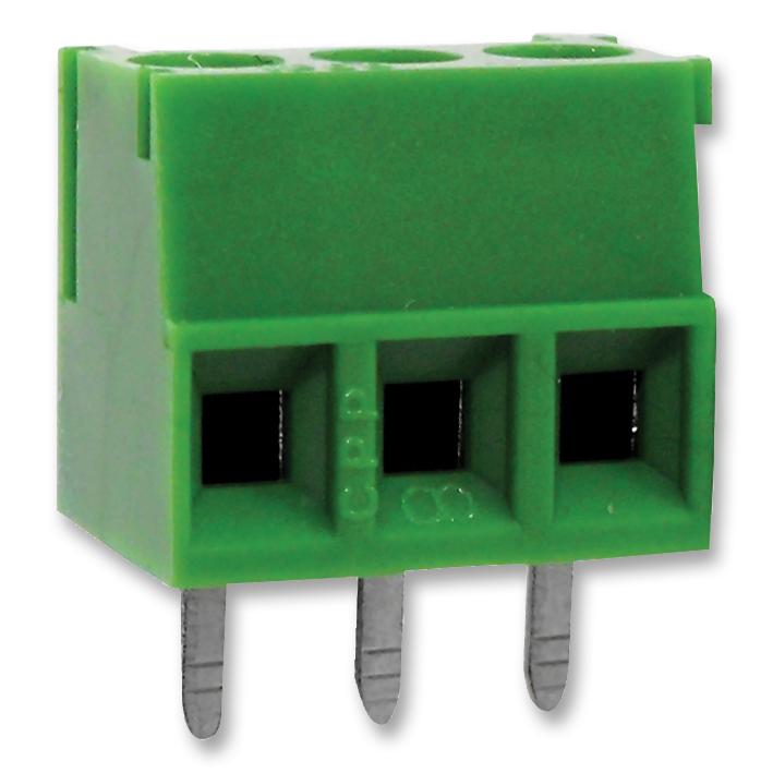 Camdenboss Ctb0305/3 Terminal Block, Wire To Brd, 3Pos, 16Awg